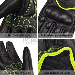Guantes de Motociclismo Unisex Impermeables y Transpirables con Protección de Fibra de Carbono en los Nudillos para Todas las Estaciones, Envío Rápido - Product Image 5