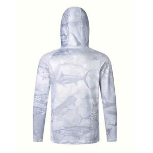 Vêtements de pêche personnalisés avec protection UV UPF 50, design personnalisé, chemise de pêche sublimée, votre propre logo, jersey de pêche respirant, OEM - Product Image 6