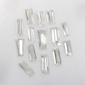 Diamante CVD suelto de corte baguette VS1, color EF, calidad muy buena, pulido a mano en India para la fabricación de joyas. - Product Image 2