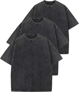 Unisex Oversized T-Shirts Acid Wash Cotton Logo Print Summer Jersey Tee Baggy Boyfriend Vintage Streetwear <b>Tops</b> - Product Image 1