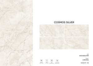 Azulejos de porcelana de alta calidad con diseño de tallado de lujo, tamaño 600X1200, formato grande para pisos y paredes, para decoración interior premium. - Product Image 4