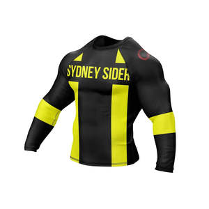 Custom Short <b>Sleeve</b> Rashguard Surf MMA BJJ Jiu Jitsu Front Design Your Own Compression Shirt Sublimated Martial Arts Wear - Product Image 3