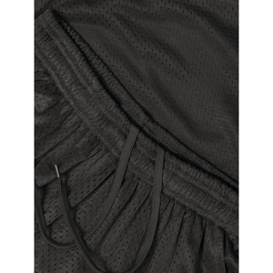 Shorts d'été pour hommes en maille, 240 GSM, polyester, taille mi-haute, fermeture à cordon, haute qualité, respirant, séchage rapide, décontracté - Product Image 4