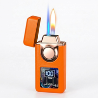 Ensemble de cigarettes intelligent de luxe Serigs, briquet électrique haut de gamme, coupe-vent, en métal, rechargeable, multifonctionnel