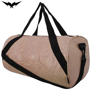 Reinforced Portable Glitter Duffle Gym Travel Luggage <b>Bags</b> for Women Chearleading <b>Bags</b> Custom Logo And Design - Product Image 1