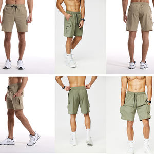 Shorts Deportivos para Hombre al por Mayor, de Alta Calidad, Sólidos, de Secado Rápido, Transpirables, de Malla, Resistentes al Viento, para Entrenamiento - Product Image 3