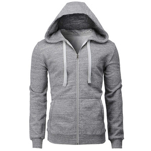 Sweat à capuche zippé pour hommes, idéal pour le sport, la course et le jogging, faible MOQ, personnalisation de la marque, dernière mode, pour adultes et garçons - Product Image 1