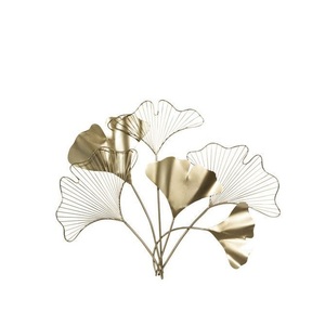 Nouvelle Arrivée Décoration Murale Florale en Métal au Design Moderne Sculpture Murale en Fil d'Acier Art Mural en Fer Taille Personnalisée - Product Image 5