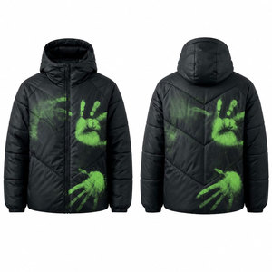 Baggy <b>Puffer</b> <b>Jacket</b> Men Ripped Design Custom Made Quick Dry Breathable Winter Long <b>Thin</b> Wholesale Outerwear - Product Image 1