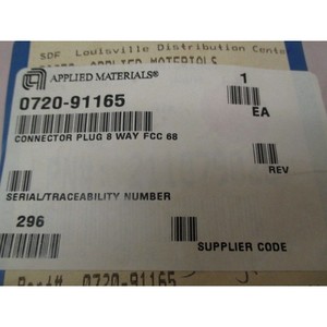 ขั้วต่อ AMAT 0720-91165 แบบ 8 ทาง FCC 68 - อุปกรณ์และอะไหล่เซมิคอนดักเตอร์ระดับโลกที่เชื่อถือได้ - Product Image 5