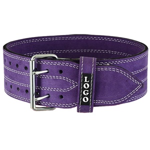 Ceinture de musculation en cuir robuste de 13 mm à dégagement rapide, double boucle, pour soutien dorsal en salle de sport, ceinture de sécurité pour l'haltérophilie et le fitness - Product Image 6