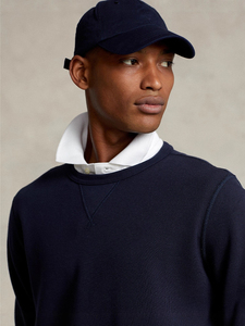 Sweat-shirt brodé à manches longues en pur coton pour homme, motif uni, collection automne-hiver, vente en gros - Product Image 4