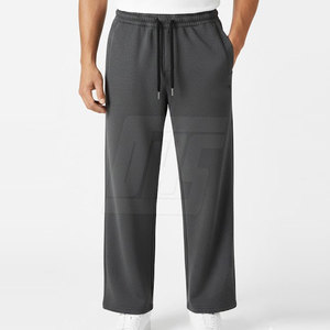 Pantalon Baggy Classique pour Hommes Coupe Ample Décontractée Taille Ajustable avec Cordon Tissu Doux Tissé Pantalon Décontracté Vente en Gros - Product Image 3