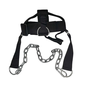 Custom Design Heavy Duty Durable Neoprene <b>Head</b> Harness Steel Reinforced Nylon Chain Soft Lightweight Breathable <b>Training</b> - Product Image 1