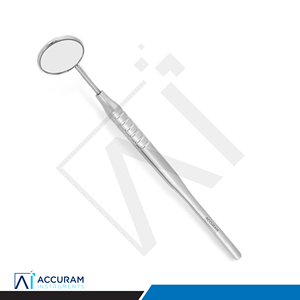 Kit d'instruments d'examen dentaire Accuram, 4 pièces, miroir dentaire, sonde, pince, acier inoxydable, ensemble de diagnostic dentaire CE - Product Image 2