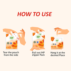 Ambientadores Ecológicos de Larga Duración, Bolsitas de Gel con Aroma Cítrico, Paquete de 10 Sachets de Aroma Natural para Hogar, Auto y Oficina - Product Image 4