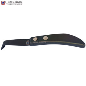 Cuchillo para Pezuñas de Caballo LIPUMA TORQ, Acero Inoxidable, Hoja con Recubrimiento de Plasma Negro, Mango de Rosca, Herramienta Profesional para Herradores, Veterinaria Premium - Product Image 6