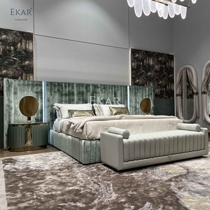 <strong>Green</strong> Marble <strong>Bedside</strong> <strong>Table</strong> - Elegant Bedroom Furniture Set, Modern Home Furniture - Product Image 2