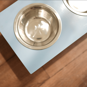 Comederos Elevados para Perros de Acero Inoxidable, Comederos Elevados para Gatos Estilo Mármol con Soporte, Juego de Accesorios de Lujo para Mascotas - Product Image 4