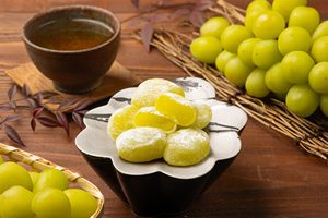 Daifuku aux raisins Shine Muscat, mochi de riz moelleux, matcha artisanal, collations sucrées aux céréales, 140g, pour tous les âges, Japon, prêt à consommer - Product Image 6