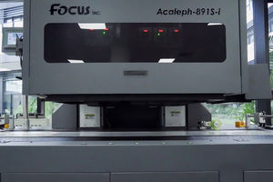 เครื่องพิมพ์อิงค์เจ็ท UV อัตโนมัติ Focus Acaleph 891s หน้าจอสัมผัส <span class=keywords><strong>IOS</strong></span> สำหรับหัวพิมพ์ I3200 แบบ Flex Flatbed ปุ่มกด พร้อมรับประกัน 1 ปี - Product Image 5