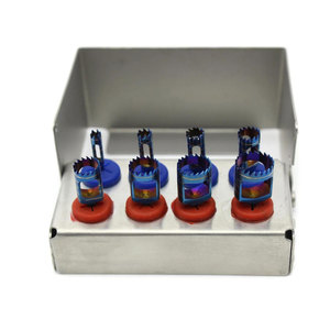 Kit de Fresas Manuales para Trepanación al por Mayor, Juego de Fresas Quirúrgicas Dentales Reutilizables para Cirugía Ósea, Tratamiento de Implantes y Uso Clínico - Product Image 1