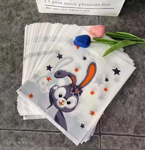 Bolsas de Plástico Personalizadas al por Mayor, Corte a Medida, Material PE Engrosado, para Supermercados, Exhibiciones, Tiendas de Ropa y Compras - Product Image 6