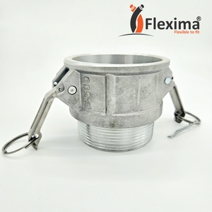 Acoplamiento Rápido para Tubería de Agua de Acero Inoxidable SS304/316 y Aluminio, Tipo Camlock B - Product Image 2