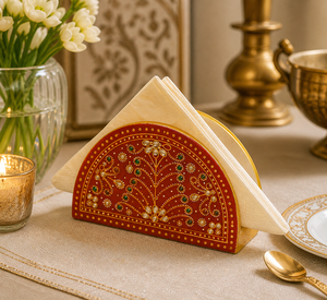 ที่ใส่กระดาษเช็ดปากหินอ่อนทำมือ ของตกแต่งโต๊ะอาหาร ที่จัดเก็บกระดาษทิชชู่ ของตกแต่งห้องครัวและห้องรับประทานอาหาร - Product Image 6
