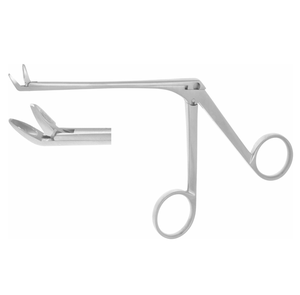 Pinzas Blakesley o Weil-Blakesley de acero inoxidable de alta calidad, 45 °   en ángulo, No. 2. Instrumentos Quirúrgicos de 110 mm - Product Image 4