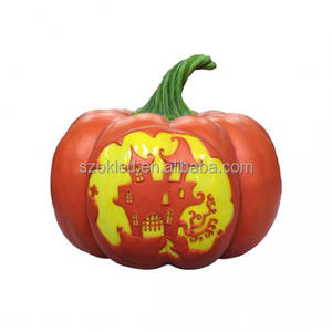 Mansión calabaza linterna vela de Halloween pequeña escoba embrujada con Pilar bruja silla <span class=keywords><strong>reclusa</strong></span> araña espantapájaros foto Op ratones - Product Image 1