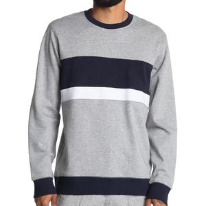 Sudadera con capucha de lana con cuello redondo para hombre personalizada 100% algodón manga larga manga acampanada Otoño de gran tamaño al por mayor - Product Image 5