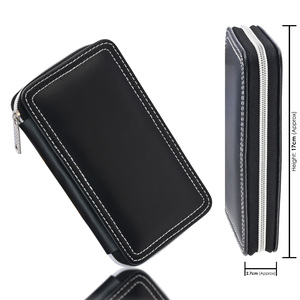 Estuche Profesional para Pinzas de Pestañas, Caja de Almacenamiento con Cierre, Organizador de Herramientas para Extensiones de Pestañas con Múltiples Ranuras, Bolsa de Transporte Portátil - Product Image 2