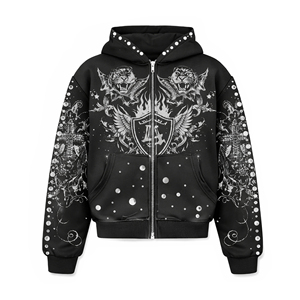 Ensemble sweat-shirt et pantalon de survêtement en coton 100% personnalisé avec logo, 10 couleurs, imprimé haute résistance, broderie 3D, écologique - Product Image 1