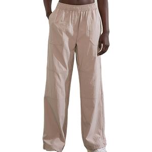 Pantalones Cargo de Algodón 100% para Mujer, Estilo Urbano, Alta Calidad, Venta al Por Mayor, Personalizados, Tallas Grandes, Ropa de Trabajo Ligera, Talla Regular - Product Image 2