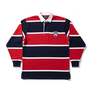 ชุดเสื้อรักบี้แบบซับลิเมชั่นสั่งทำพิเศษ น้ำหนักเบา ระบายอากาศได้ดี ชุดทีมระดับมืออาชีพ คุณภาพสูง ออกแบบชุดยูนิฟอร์มรักบี้ตามสั่ง - Product Image 1