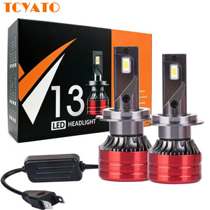 Fari <span class=keywords><strong>LED</strong></span> TCYATO 50W 6000K Luce Bianca, Fari Anteriori per Auto H7H1H3, Luci <span class=keywords><strong>Fendinebbia</strong></span> - Product Image 1