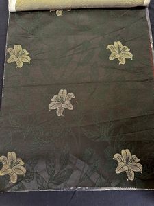 100% Ultra Soft Polyester Jacquard Satin Fabric Quick-Dry Breathable <b>Metallic</b> <b>Yarn</b> Abaya Medium Weight Make-To-Order - Product Image 4