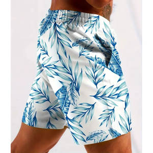 Pantalones Cortos de Hombre de Alta Calidad, Nuevos y Modernos, de Secado Rápido, Diseño Casual con Rayas Estampadas, Transpirables, para Playa y Natación - Product Image 5