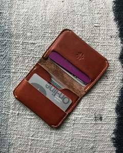 Porte-cartes compact en cuir - Product Image 2