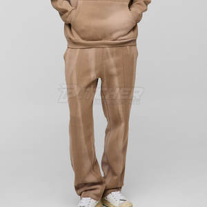 Chándal de Moda con Lavado Ácido, Estilo Vintage, Tela Resistente, Ideal para Entrenamiento y Tiempo Libre - Product Image 4