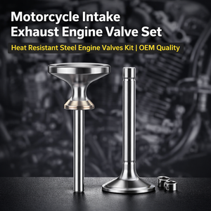 Kit de soupapes de moteur de moto, admission et échappement |   Kit de soupapes de moteur résistantes à la chaleur |   Pièces de rechange de qualité OEM - Product Image 4