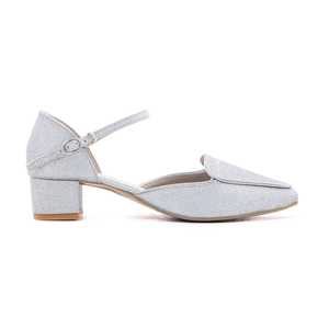 WN7233 Zapatos Plateados de Corte Zapatos Planos Cómodos - Product Image 3