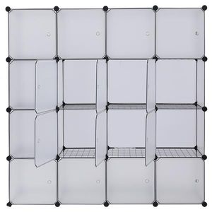 Contenitore portaoggetti cubico a 3 strati in legno da terra, 17 porta pennelli cosmetici, 2 cassetti, specchio non intero, 95 Warm LE - Product Image 5