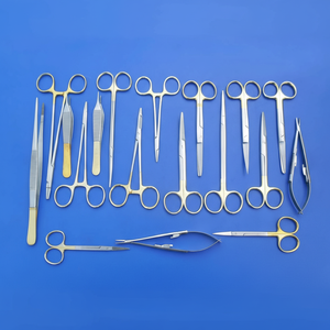 20 Instrumentos Quirúrgicos Veterinarios y Dentales para Microcirugía Menor DS-1282 - Product Image 1