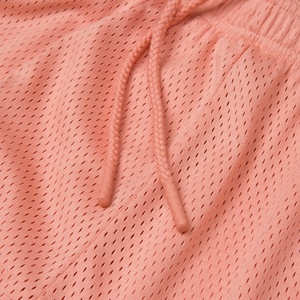 Suministro de fábrica, pantalones cortos atléticos, cómodos pantalones cortos deportivos transpirables de malla de secado rápido de verano, patrón de cintura elástica personalizado - Product Image 2