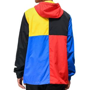 เสื้อแจ็กเก็ตแบบสวมหัวมีซิปครึ่งตัวแจ็กเก็ตแบบมีกระเป๋าสีทึบ - Product Image 6