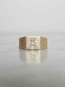 Bague de fiançailles et de mariage personnalisée unisexe en argent sterling 925 avec diamant Moissanite VVS1 serti à griffes, style Hip Hop - Product Image 5