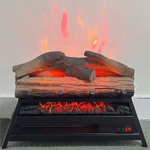 Chimenea Eléctrica Empotrable de 23 Pulgadas con Juego de Leños 3D y Calefactor Infrarrojo para Uso en Interiores - Product Image 1