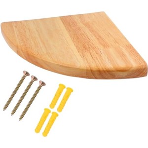 Handcrafted Teak Wood <b>Corner</b> <b>Floating</b> <b>Shelf</b> - Wholesale B2B - Product Image 4